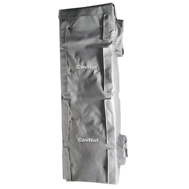 板式換熱器保溫套 美觀方便拆卸 熱力化工新材料行業適用